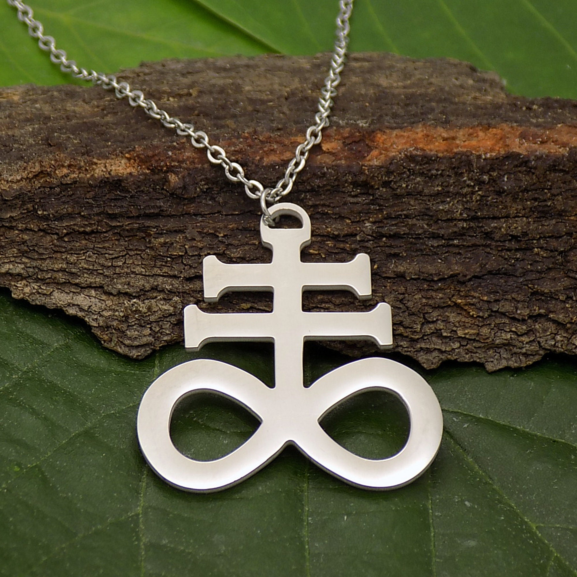 Leviathan cross shop pendant