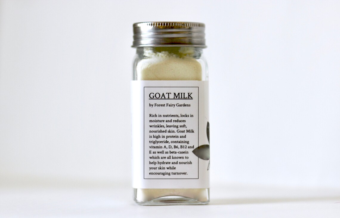 Goats Milk Face Mask All Natural Pure Powder Moisturizer Skin Etsy