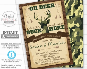 Hunting Baby Shower - Etsy