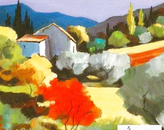 Joanny "Wild Cherry Tree" Limited Edition Giclee on Canvas, W/COA