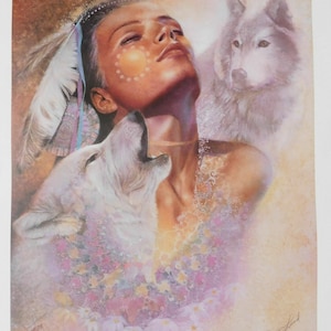 Denton Lund &#39;Dawn&#39;s Song&#39; 2001, Offset Lithograph on Paper, Signed W/COA
