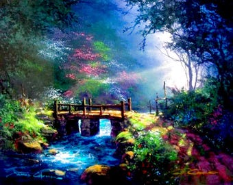 James Coleman "Hidden Dream" Limited Edition Print : Lithograph on Paper, W/COA