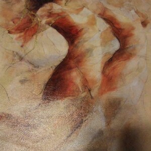 Gary Benfield! &quot;Golden Mask&quot; Limited Edition Serigraph on Paper, W/COA