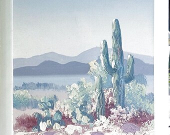 Charles Lee Southwestern Desert Landscape Painting