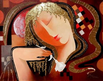 Arbe Berberyan "Medusa" TP Limited Edition Giclee on Canvas, W/COA