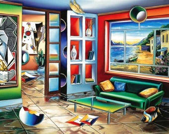 Alexander Astahov "Timeless" Giclee on Canvas W/COA, Signed