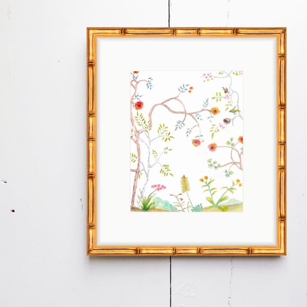 Bamboo Frame Etsy
