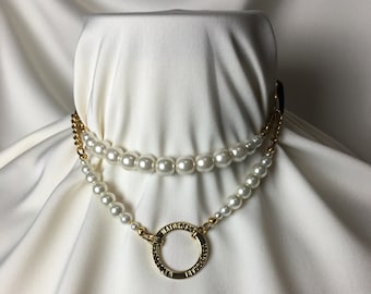 【TATIANA】CLASSIC PEARL CHOKER NECKLACE_NZ1042~ネックレス TATIANA】CLASSIC PEARL CHOKER NECKLACE_NZ1042~ネックレス
