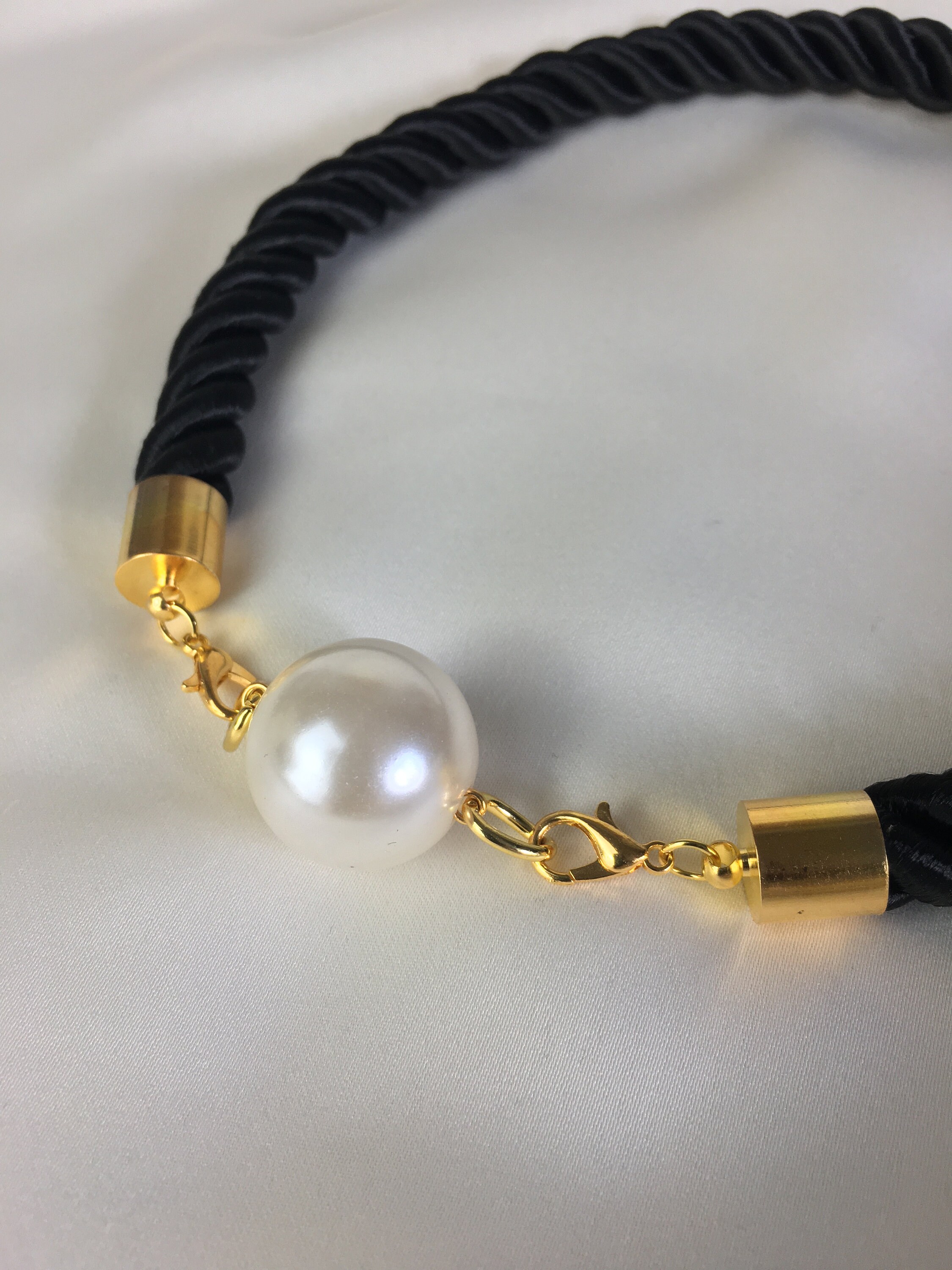 Aiko Pearl Choker Ball Gag | Etsy