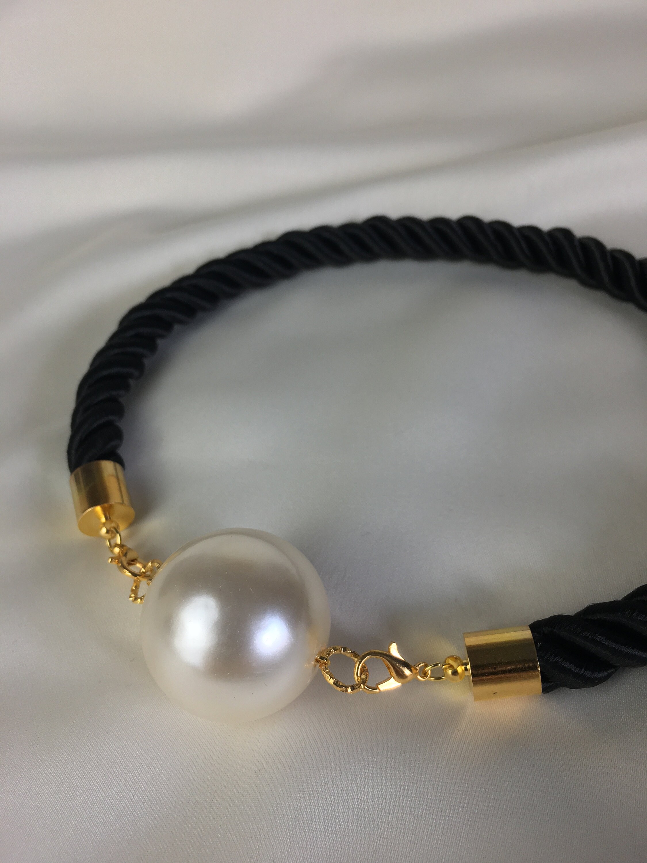 Aiko Pearl Choker Ball Gag | Etsy