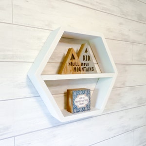 Honeycomb Shelf | Hexagon Shelf | Floating Shelf | Home Decor | Geometric Shelf | White Hexagon Shelf | Wall Art | Gifts for Her | Hexagon