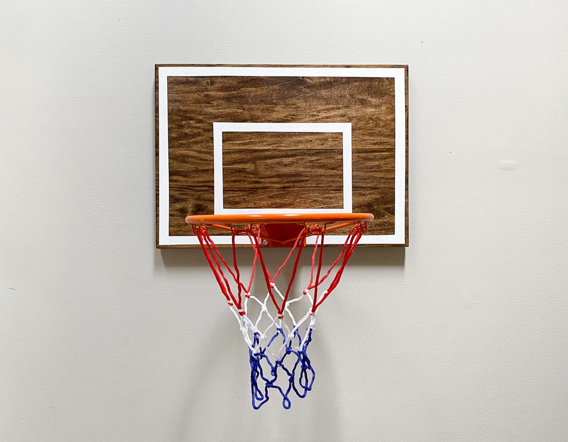 Indoor Basketball Hoop Sports Room Rec Room Kids Room Etsy
