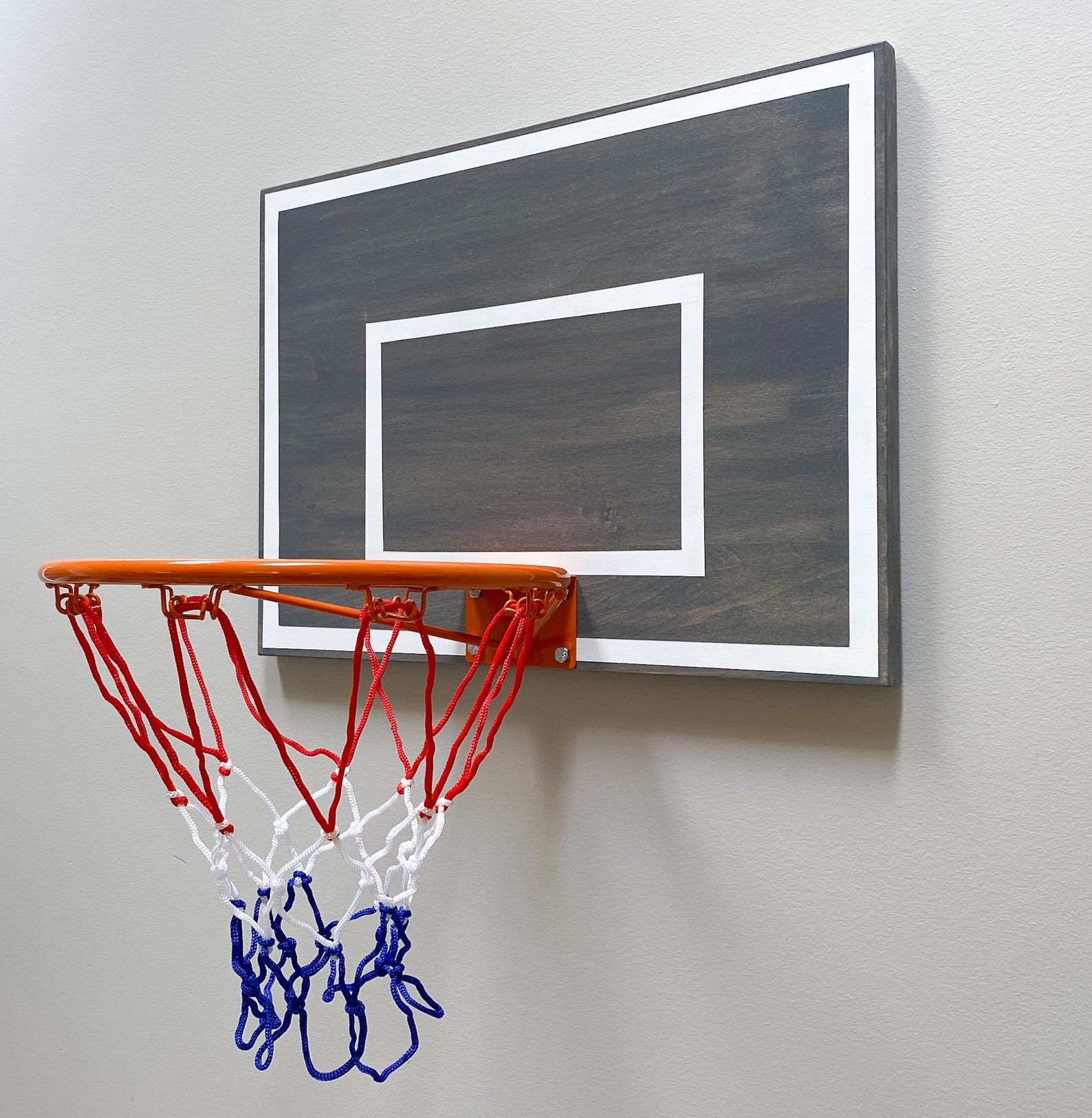 Indoor Basketball Hoop Sports Room Rec Room Kids Room Etsy