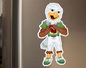 Swoop Philadelphia Eagles Mascot Car and Fridge Magnet 4" Tall