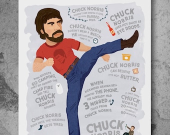 Chuck Norris Jokes Print