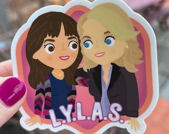 Ann Perkins and Leslie Knope Parks and Recreation Sticker - 3" Waterproof