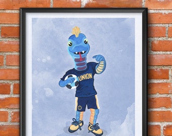 Phang Philadelphia Union Mascot Print