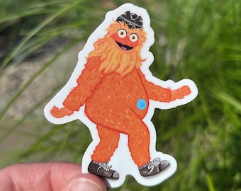 Grittyfoot Waterproof Sticker 3" Tall