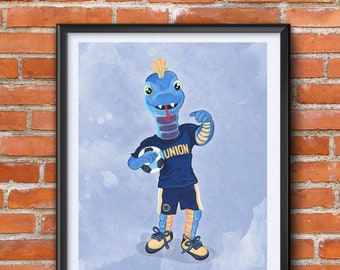 Phang Philadelphia Union Mascot Print