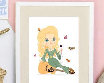 Dolly Parton Print