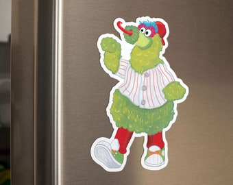 Fanatic Mascot Car and Fridge Magnet 4" Tall