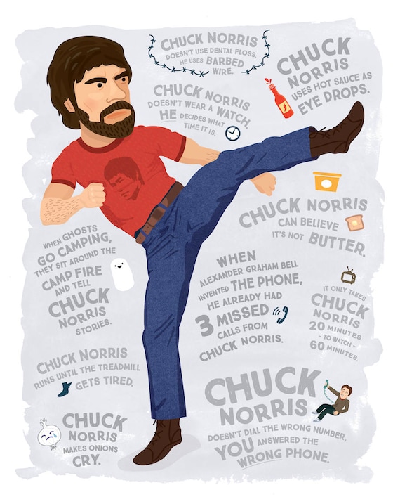 Chuck Norris Facts Poster