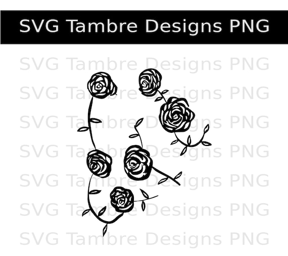 Download Roses Svg Clip Art Cut Files Decoration Cricut Graphics Gifts Etsy SVG, PNG, EPS, DXF File