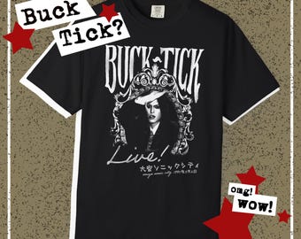 Buck-tick T-shirt, Darker Than Darkness Cross, 90s Visual Kei - Etsy