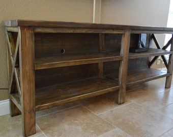 Rustic Console Table