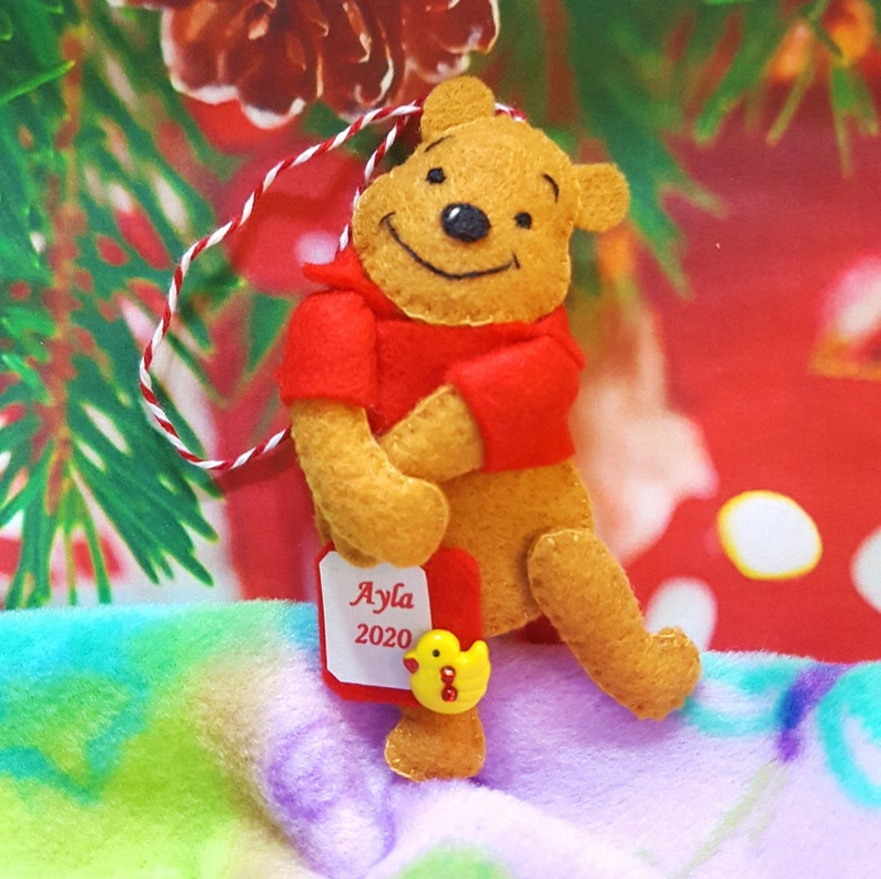 Winnie The Pooh Christmas Ornaments 