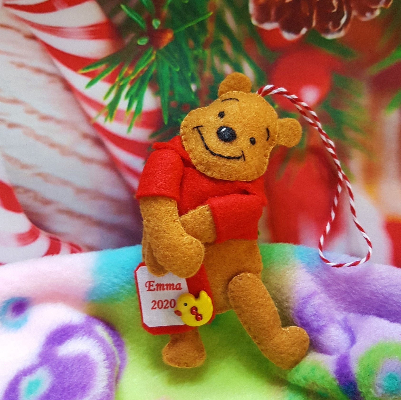 2022 Hallmark Ornament Babys First Christmas Disney Winnie The Pooh Winnie The Pooh Christmas Ornament For Baby Or Toddler-Baby | Etsy India