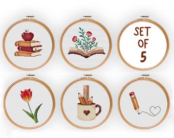 Teacher Cross Stitch, teacher chart Pattern, I'm a Teacher Cross Stitch, DIY Gift for Teacher,Teacher Embroidery Pattern, teacher gift, easy