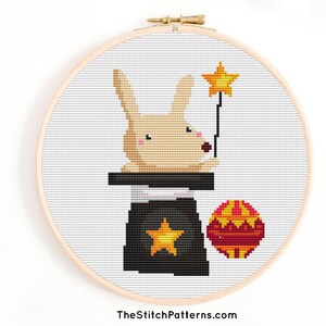 Circus animals Cross Stitch Pattern,Easy cross stitch chart,nursery cross stitch, PDF pattern, Bunny cross stitch,count cross stitch pattern