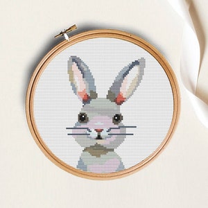 Bunny cross stitch Pattern PDF