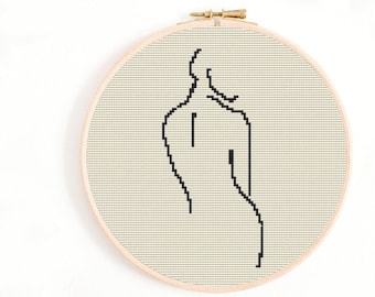 Abstract cross stitch pattern,Abstract decoration,Contemporary embroidery,Cross stitch pattern,Instant Download,Easy cross stitch,home decor