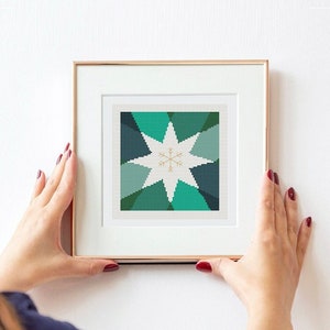 Kleine kruissteekpatronen voor Kerstmis | 3X3 INCHES | Kruissteekster, kruissteekornamenten, minikruissteek, KLEIN patroon, Kerstmis, diy