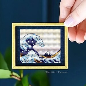 cross stitch pattern, cross stitch kit, mini art patterns, mini art cross stitch, famous painting cross stitch, mini masterpieces, the stitch patterns, embroidery patterns, needlepoint pattern, punch needle pattern, beginner cross sttich