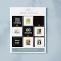 Mini Masterpieces Cross Stitch Patterns: Famous Paintings charts (PDF Book) beginner friendly
