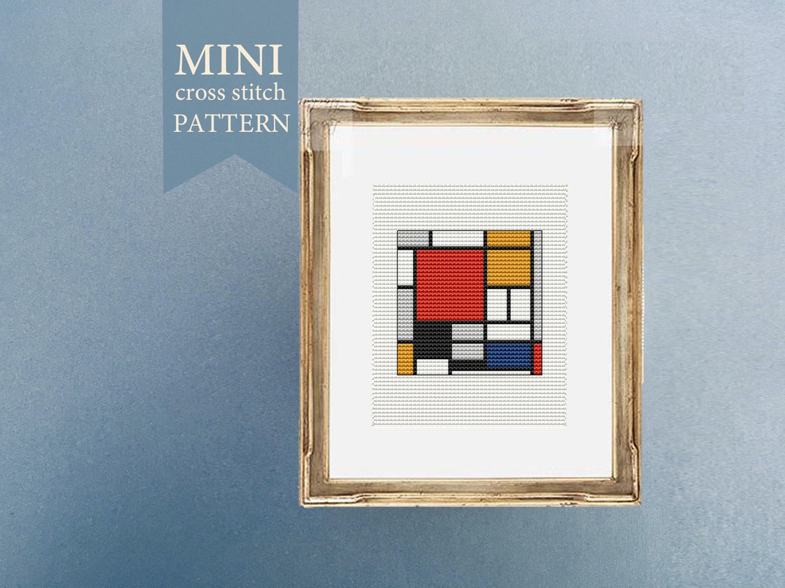 Miniature Masterpieces Cross stitch pattern Instant PDF | Etsy