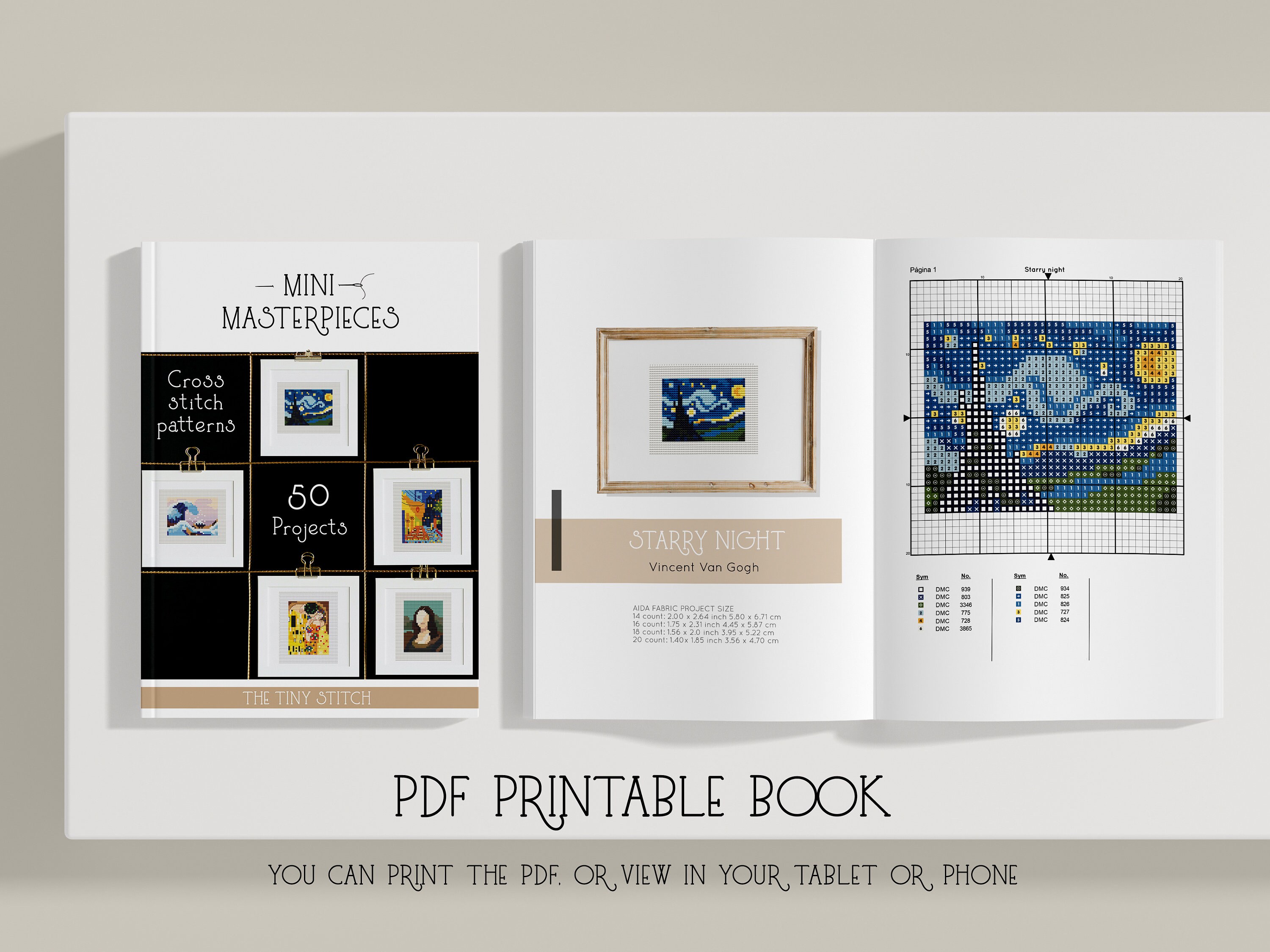 PDF BOOK Mini Masterpieces Cross Stitch Patterns 50 and More Etsy