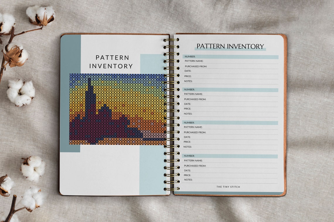 NEW Cross Stitch Planner PDF Printable Journal Gifts for Etsy