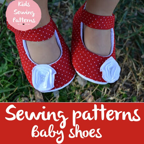 baby sewing pattern pdf/ kids clothes girls / mary jane shoes
