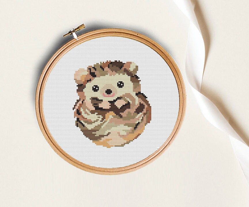 Kit Punto Croce Cane Per Principianti - Tessuto Prestampato 40x40cm Con Filo E Aghi - Foto 5