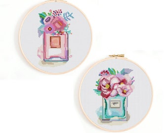 Instant Download,free Shipping,cross Stitch Pattern, Cross-stitchpdf,parfum,be  Beautiful,zxxc05703 