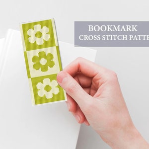 4 Bookmarks Cross Stitch Patterns, beginners, retro bookmarks Cross Stitch Pattern, easy Bookmark Embroidery Pattern, PDF file, xstitch gift image 2