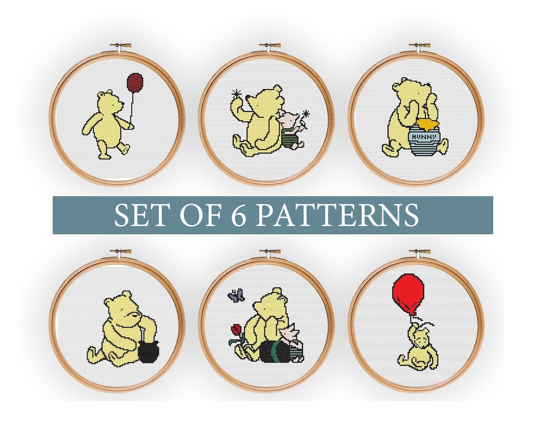 Winnie the Pooh Cross Stitch Pattern, Vintage Pooh, Embroidery Pattern ,instant Download, Embroidery Designs, Baby Gift, Easy Cross Stitch - Etsy winnie-the-pooh-cross-stitch-pattern-vintage-pooh-embroidery-pattern-instant-download-embroidery-designs-baby-gift-easy-cross-stitch-etsy