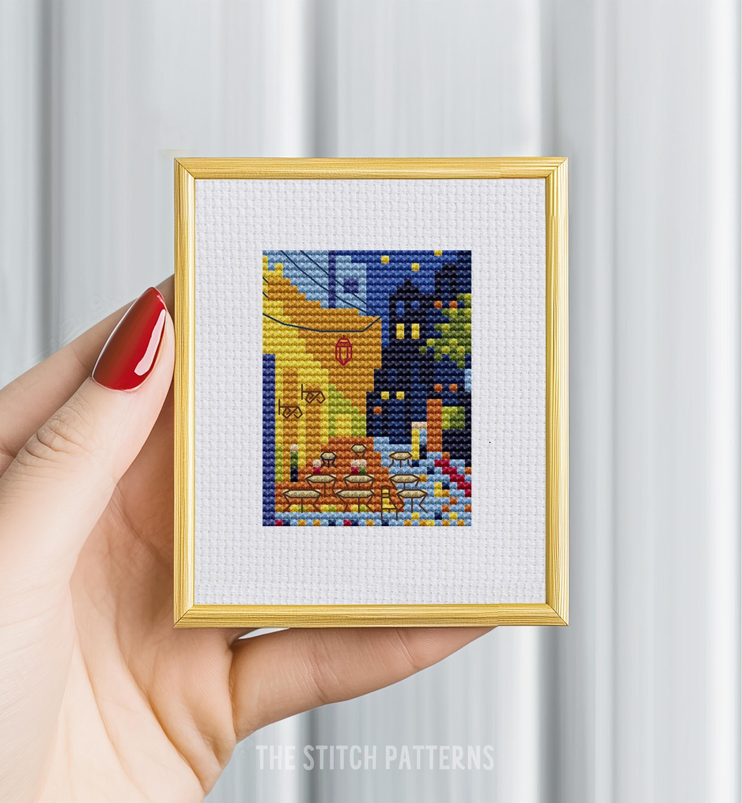 イブニング・カフェ(クロスステッチ) イブニング・カフェ(クロスステッチ)