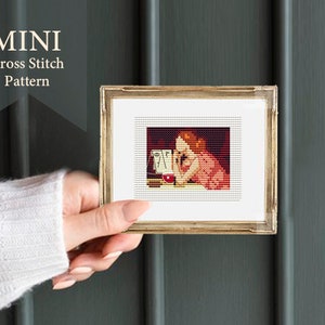 John William Waterhouse S Fair Rosamund Counted Cross Stitch Chart