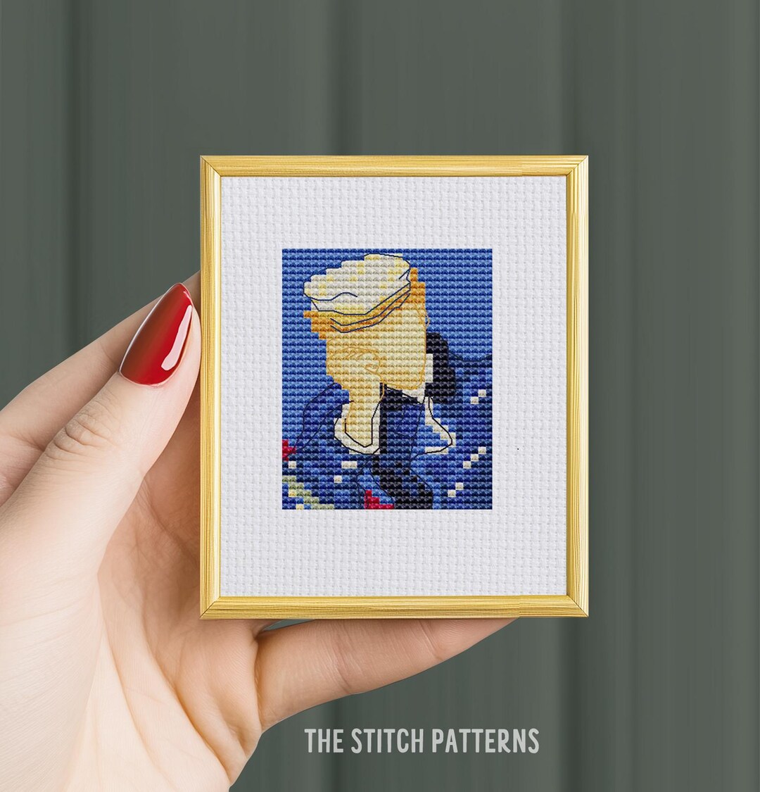 Van Gogh Portrait Cross Stitch Pattern: Dr. Gachet, Mini Art (PDF ...