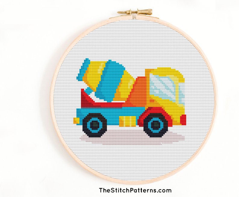 Counted Cross Stitch Pattern PDF. Boys Cross Stitch Instant - Etsy